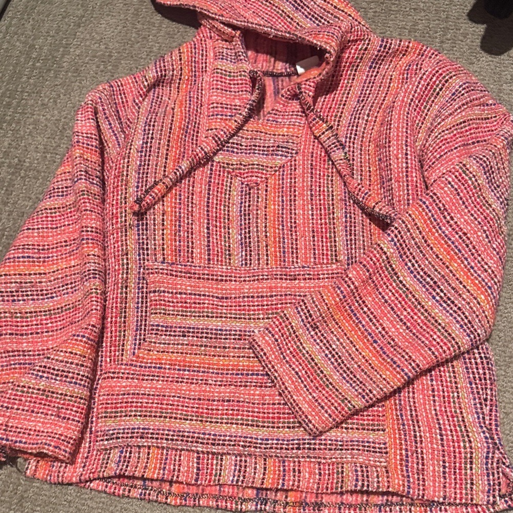 Colorful Striped Hoodie